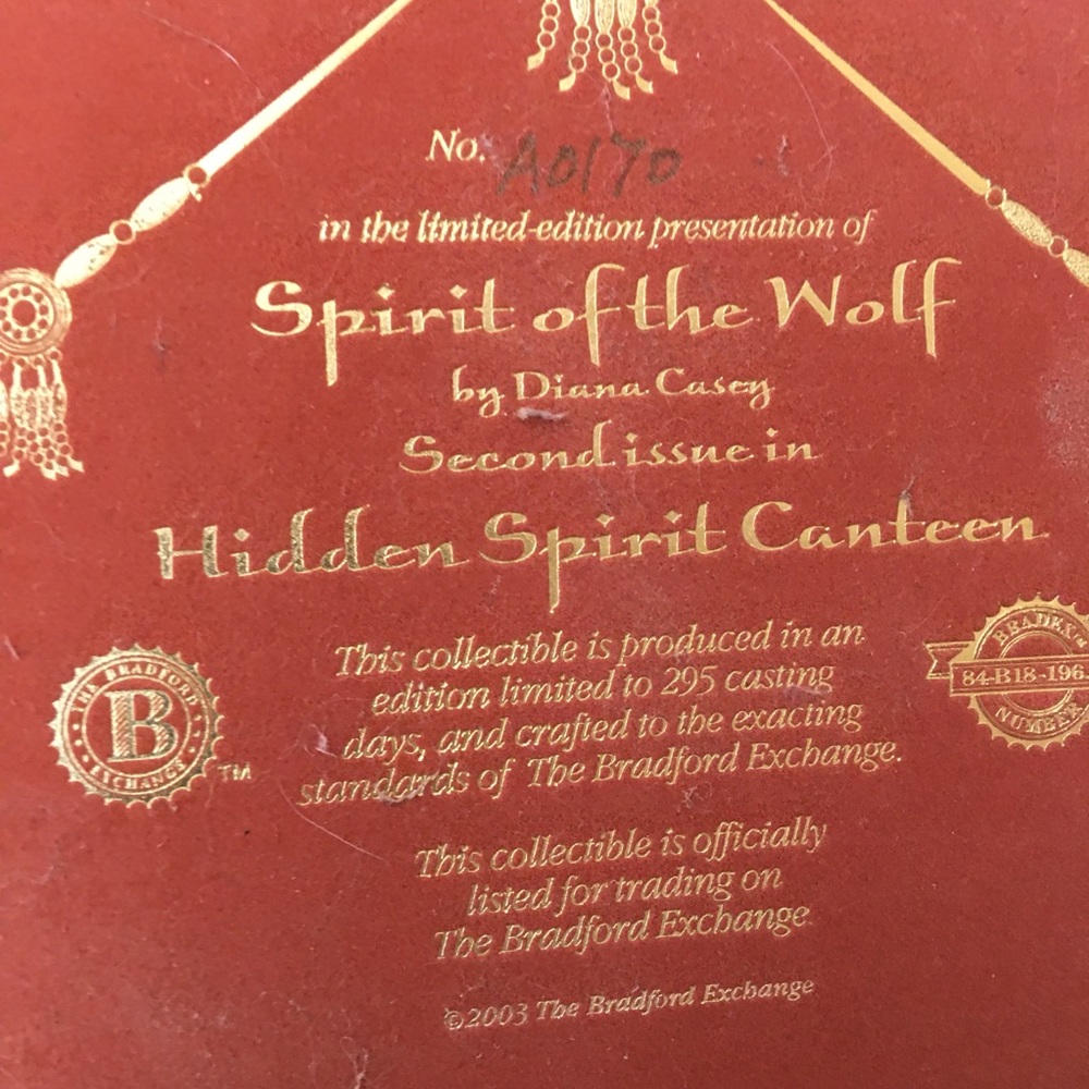 Spirit of the Wolf by Diana Casey 2nd Issue 2003 - Picture 8 of 8